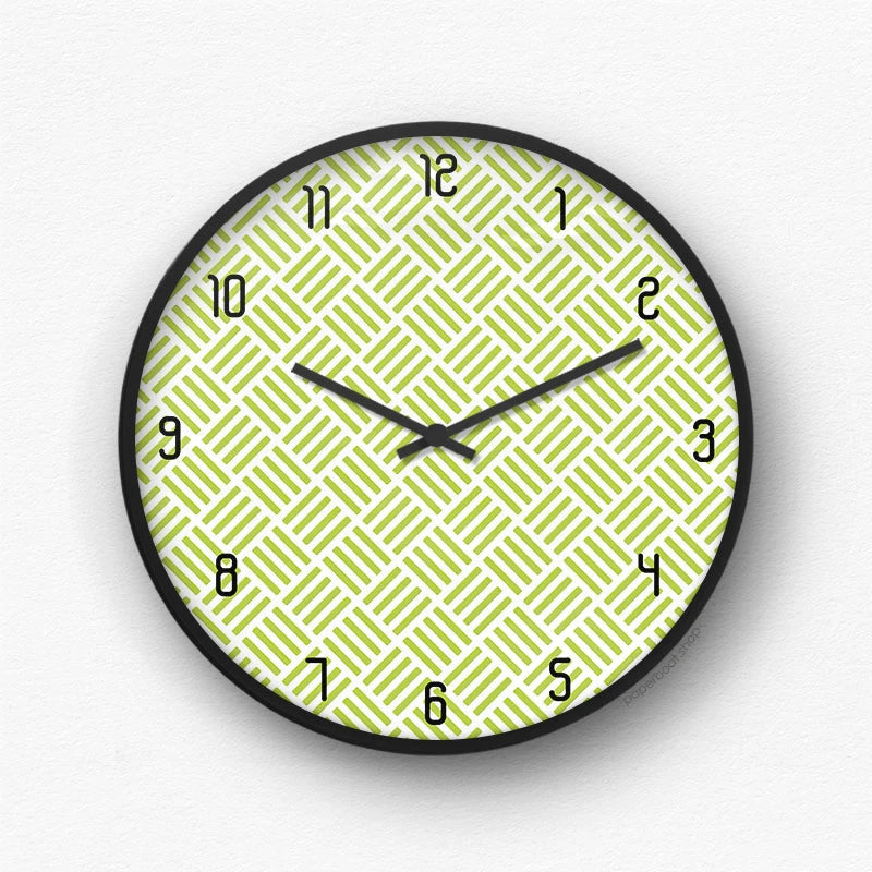 Soft Petal Blush Wall Clock