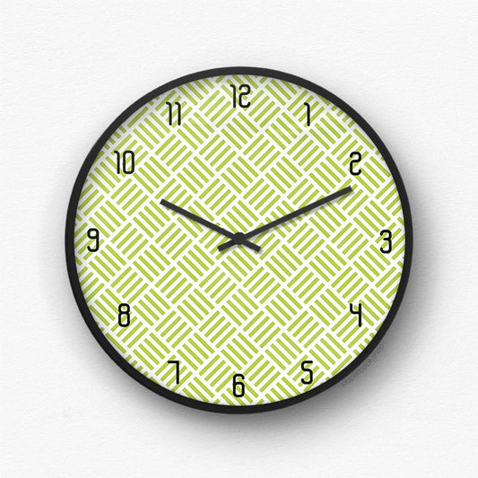 Soft Petal Blush Wall Clock