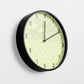 Soft Petal Blush Wall Clock