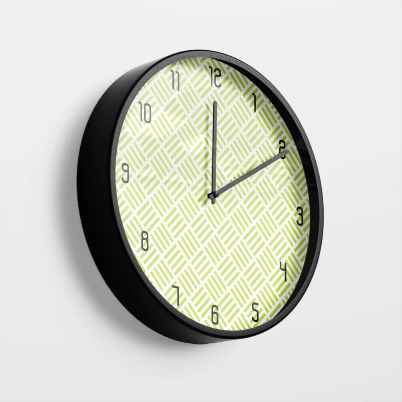 Soft Petal Blush Wall Clock