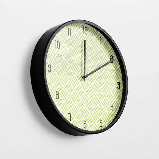 Soft Petal Blush Wall Clock