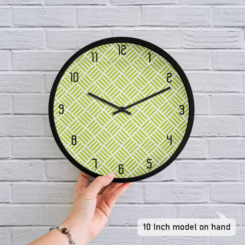 Soft Petal Blush Wall Clock