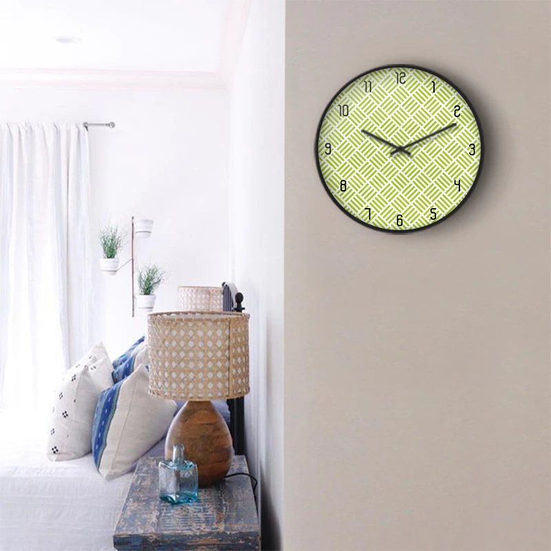 Soft Petal Blush Wall Clock