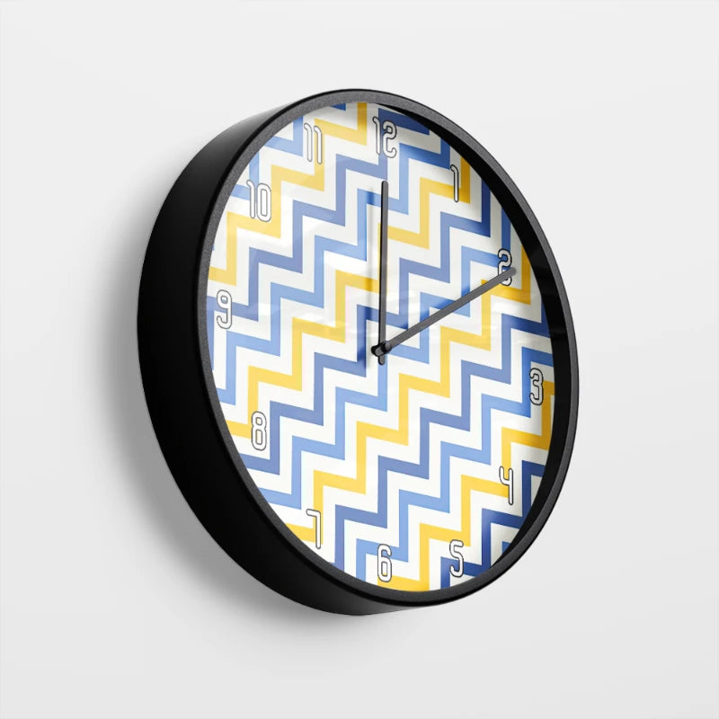 Warm Boho Sun Wall Clock
