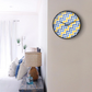 Warm Boho Sun Wall Clock