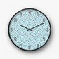 Lush Abstract Oasis Wall Clock
