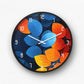 Vibrant Tropical Jungle Wall Clock