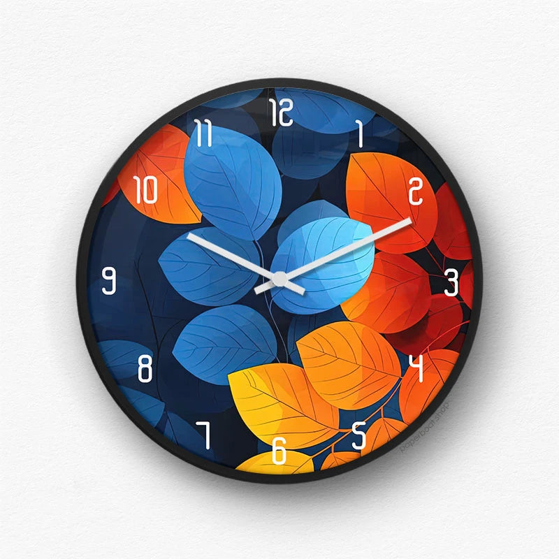 Vibrant Tropical Jungle Wall Clock