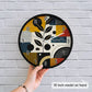 Colorful Memphis Style Wall Clock