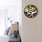 Colorful Memphis Style Wall Clock