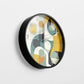 Whimsical Dotted Pattern Wall Clock