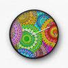 Soft Rainbow Arch Wall Clock