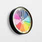 Modern Abstract Leaf Wall Clock