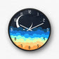 Night Sky Cloud Moon Wall Clock