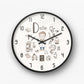 Doctor Cartoon Character Medical Wall Clock
