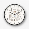 Doctor Cartoon Character Medical Wall Clock