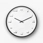 Musical Notes Counting Wall Clock
