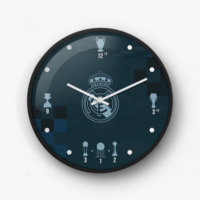 Real Madrid Trophies wall clock