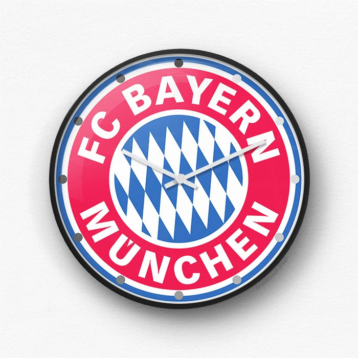 FC Bayern Munich Logo wall clock