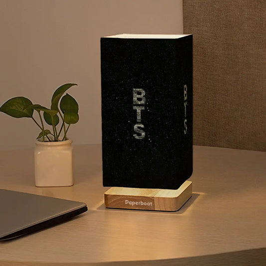 BTS Black Table Lamp
