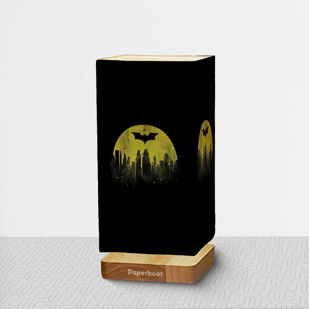 Batman Yellow Table Lamp