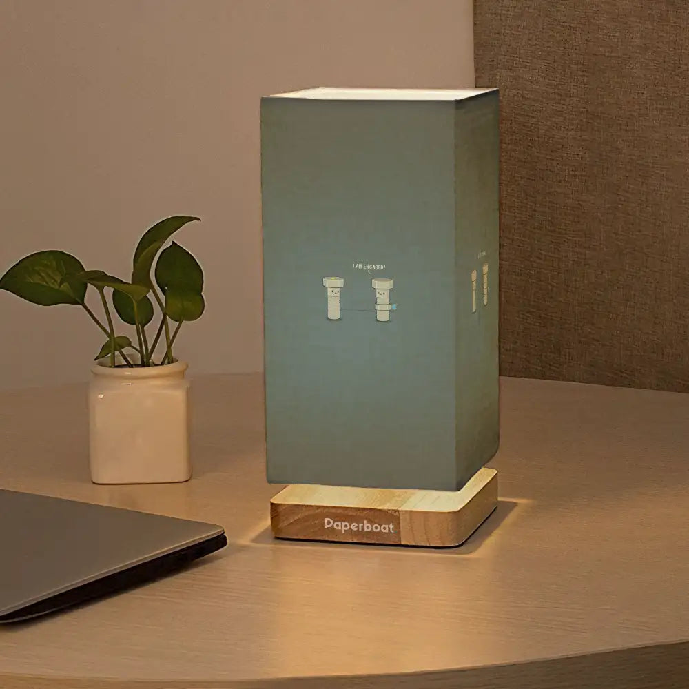 I'm engaged Table Lamp