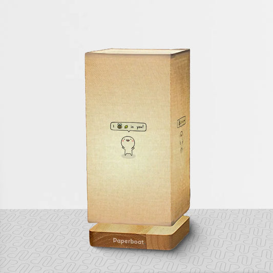I believe in you Table Lamp