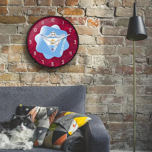 Argentina FIFA World Cup 2022 mascot Wall Clock