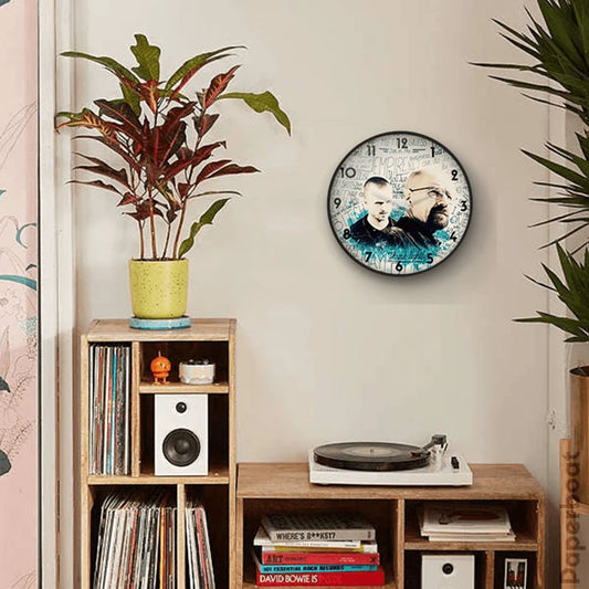 Walter and Jesse Wall Clock
