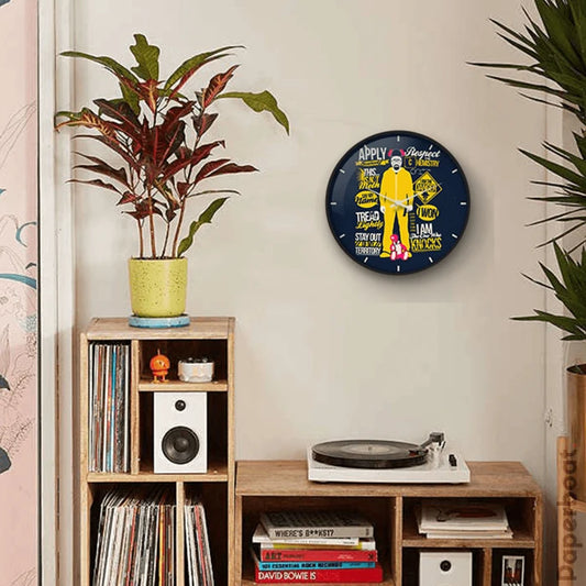 Heisenberg Elements Wall Clock