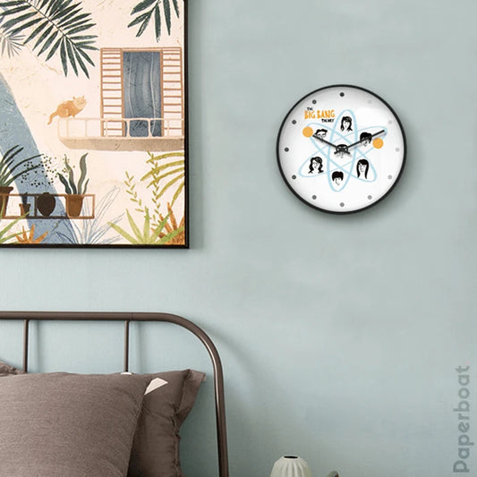 The Big Bang Theory orbit Wall Clock