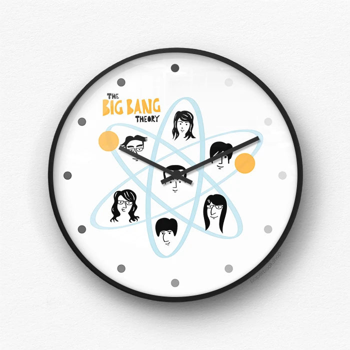 The Big Bang Theory orbit Wall Clock