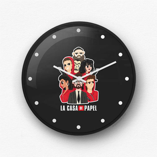 La Casa DE Papel Wall Clock