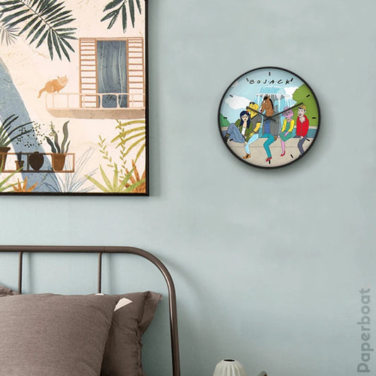 Bojack Horseman Wall Clock