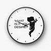 Lucifer Shadow Wall Clock