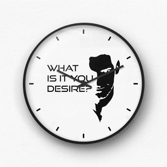 Lucifer Shadow Wall Clock