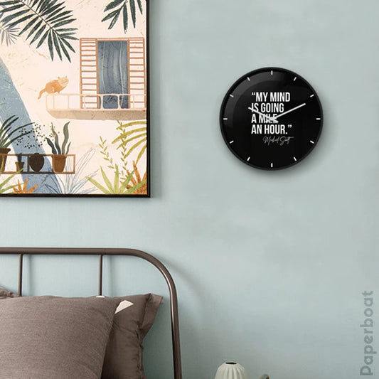 The Office black Wall Clock