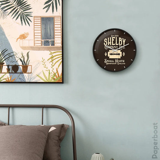 Peaky Blinders Poster Wall Clock