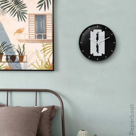 Peaky Blinders Reflection Wall Clock