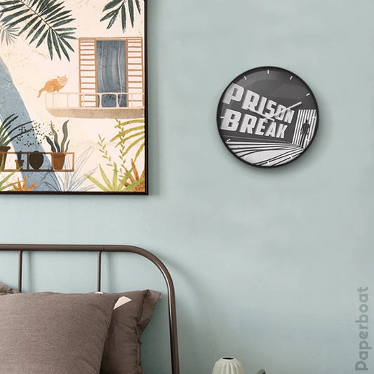 Prison Break B&H Wall Clock
