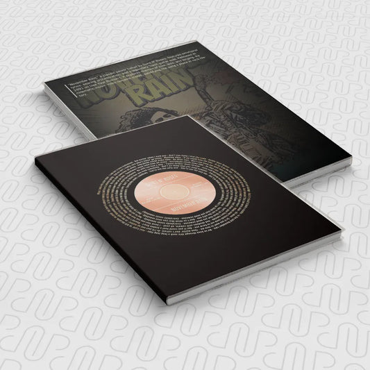 November Rain Lyrics Notebook