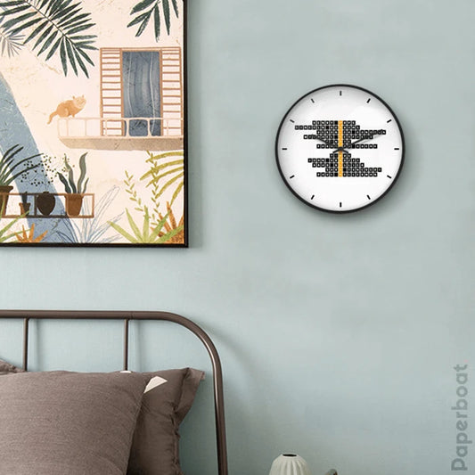 Prison Break word puzzle Wall Clock