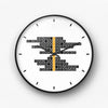 Prison Break word puzzle Wall Clock