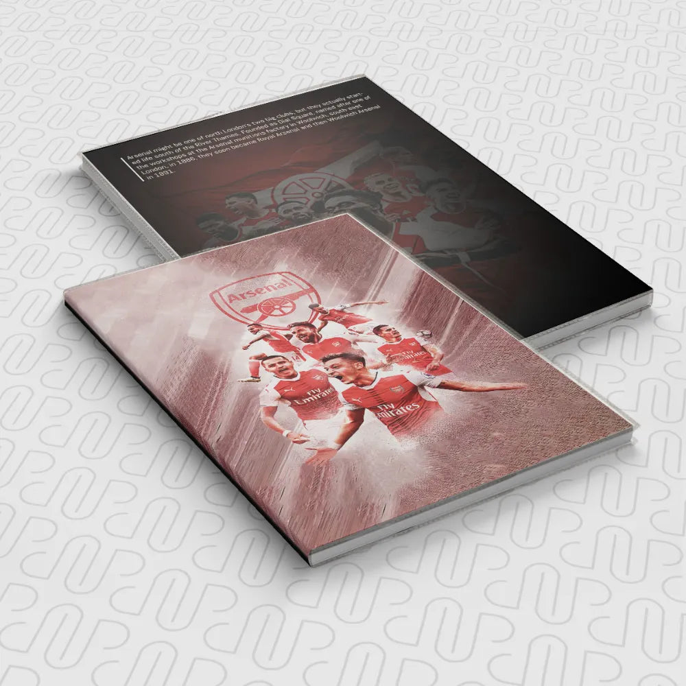 Arsenal Notebook Arsenal legends Notebook – Paperboat Bangladesh