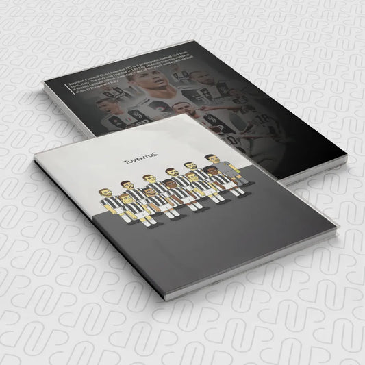Juventus Cartoon Notebook