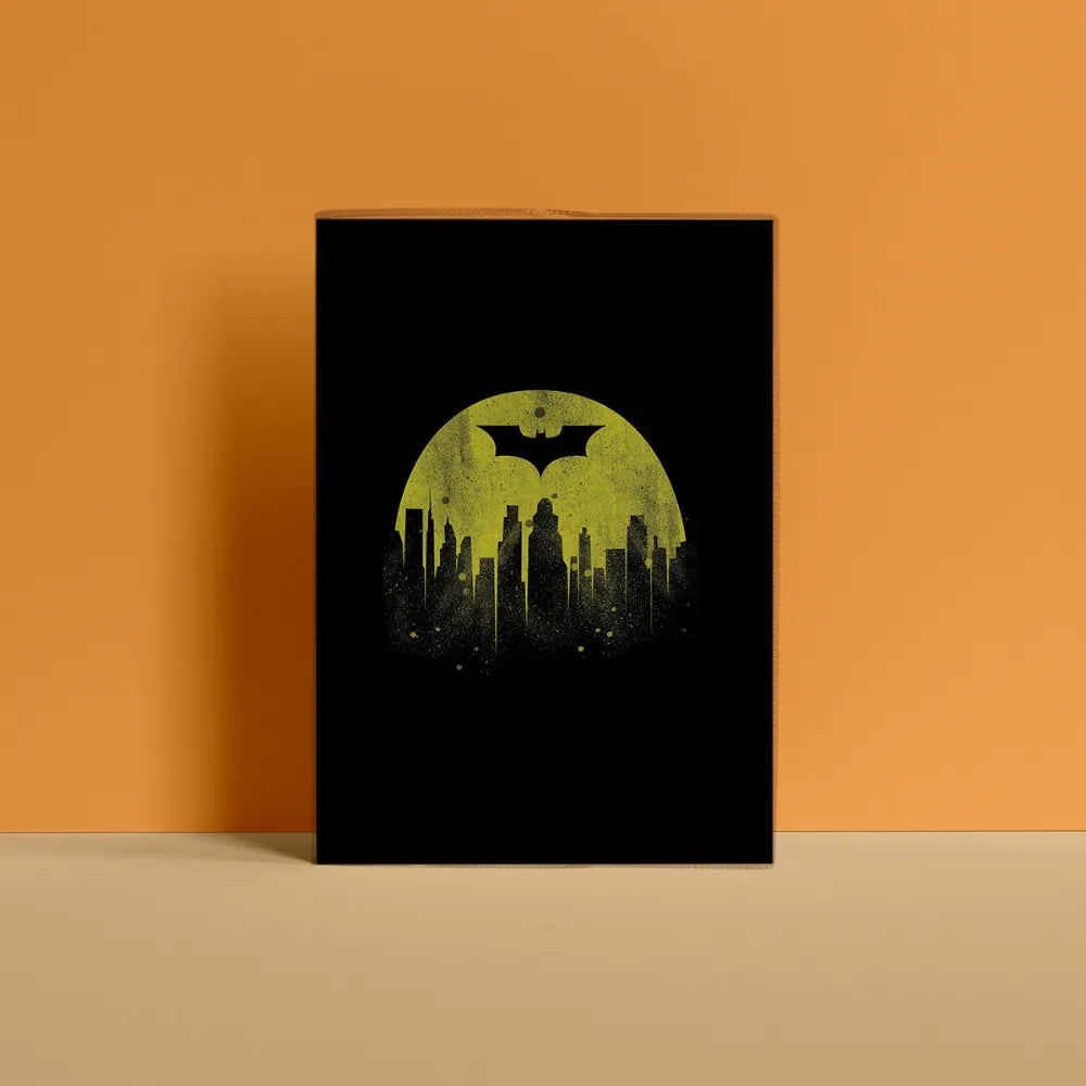 Batman Yellow Notebook