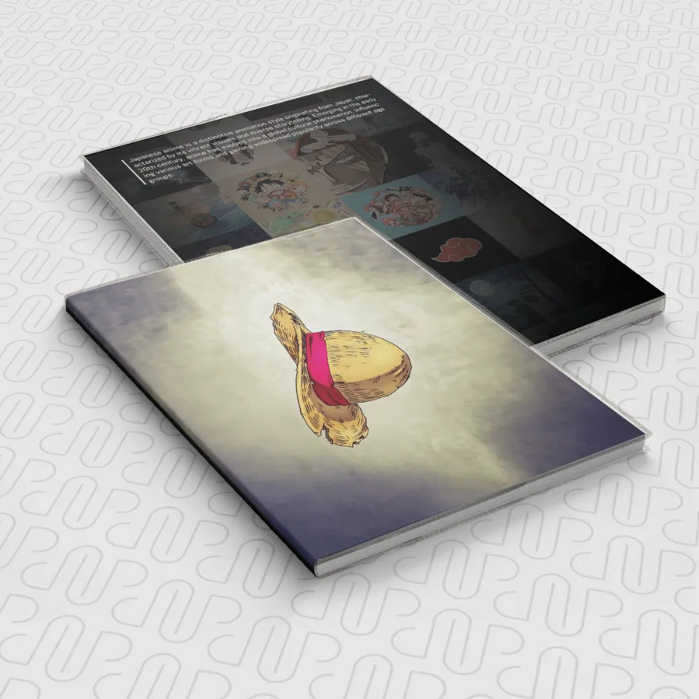 One Piece Hat Notebook – Paperboat Bangladesh