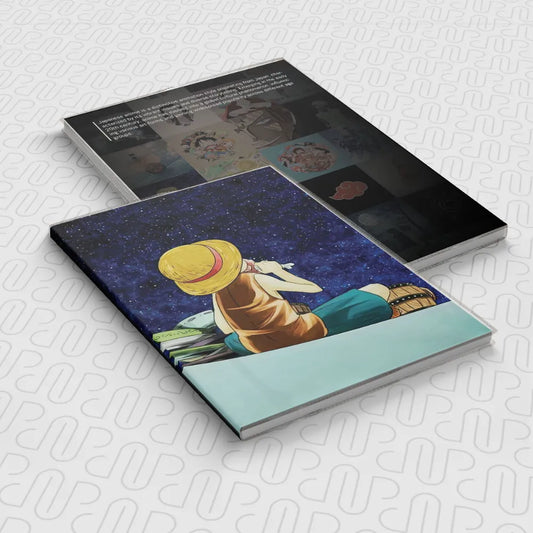 One Piece Luffy &amp; Hat Notebook