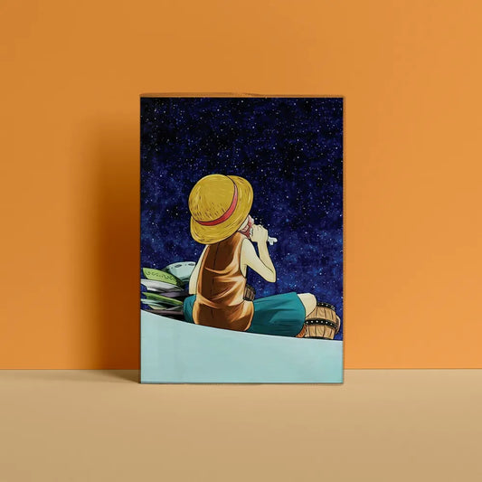 One Piece Luffy &amp; Hat Notebook