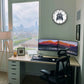 Hardcore gaming zone Wall Clock
